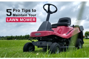 5 pro tips to maintain lawn mower
