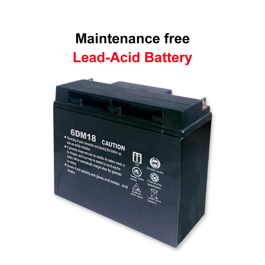 maintenance free lead acid battery